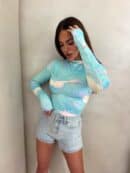 Bluzka SKIN MARMUREK – lazur Bluzka SKIN MARMUREK – lazur