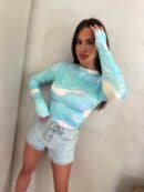 Bluzka SKIN MARMUREK – lazur Bluzka SKIN MARMUREK – lazur