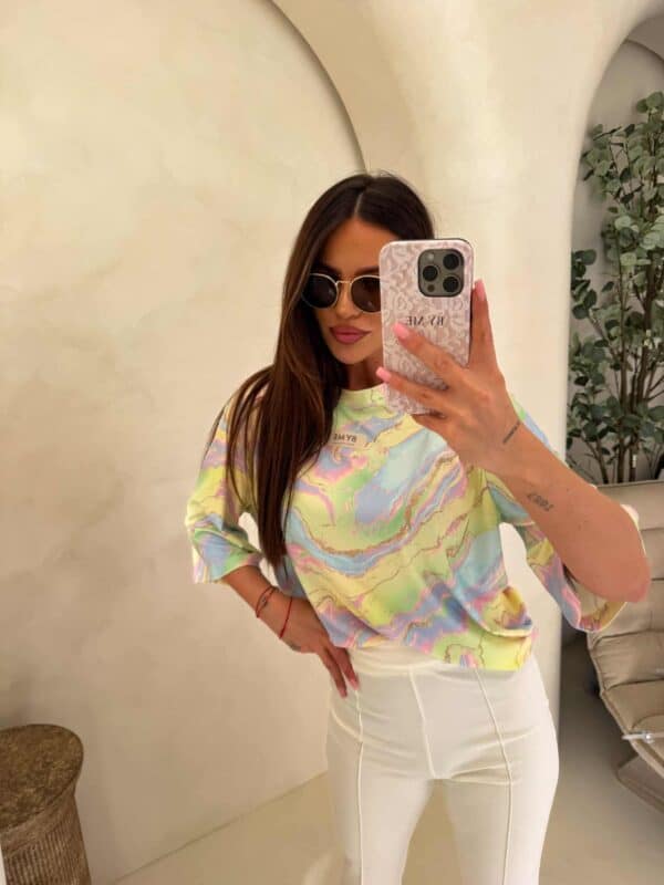 Bluzka MARMARIS print marmurek - zapp Bluzka MARMARIS print marmurek - zapp