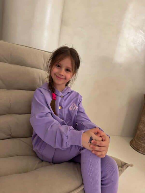 Komplet dziecięcy LAKI – fiolet Komplet dziecięcy LAKI – fiolet