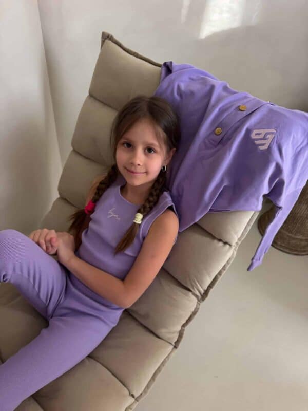 Komplet dziecięcy LAKI – fiolet Komplet dziecięcy LAKI – fiolet