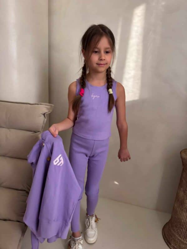 Komplet dziecięcy LAKI – fiolet Komplet dziecięcy LAKI – fiolet