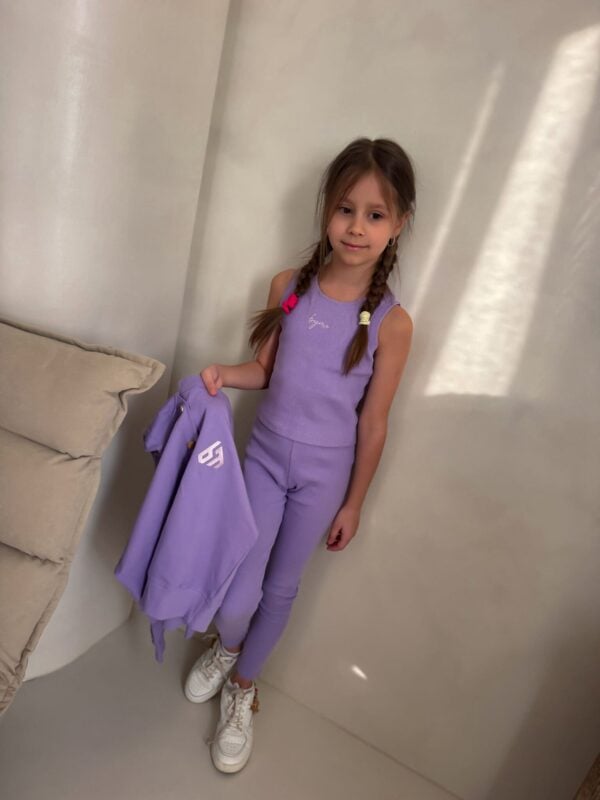 Komplet dziecięcy LAKI – fiolet Komplet dziecięcy LAKI – fiolet