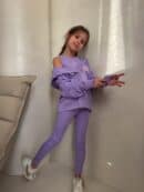 Komplet dziecięcy LAKI – fiolet Komplet dziecięcy LAKI – fiolet