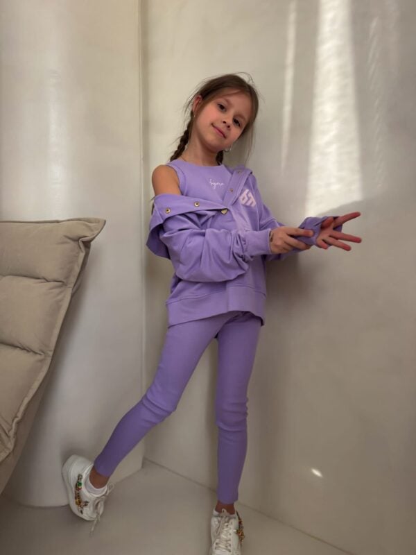 Komplet dziecięcy LAKI – fiolet Komplet dziecięcy LAKI – fiolet