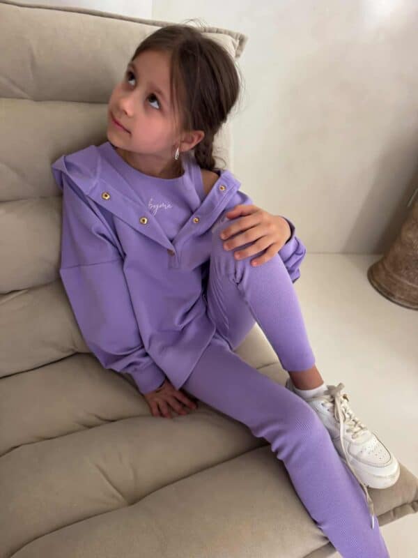 Komplet dziecięcy LAKI – fiolet Komplet dziecięcy LAKI – fiolet