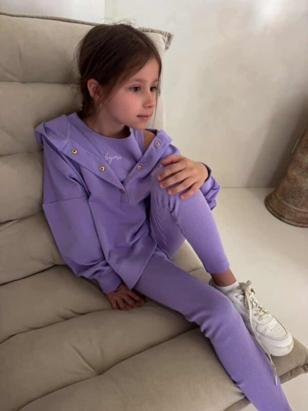 Komplet dziecięcy LAKI – fiolet Komplet dziecięcy LAKI – fiolet