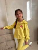 Komplet dziecięcy LAKI – limonka