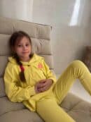 Komplet dziecięcy LAKI – limonka