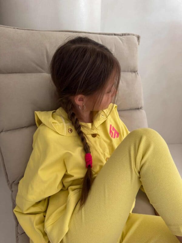 Komplet dziecięcy LAKI – limonka