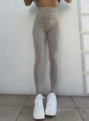 Legginsy COTTON - taupe
