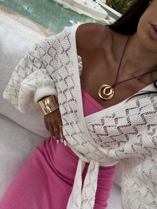 Kimono AMEIRO - ecru