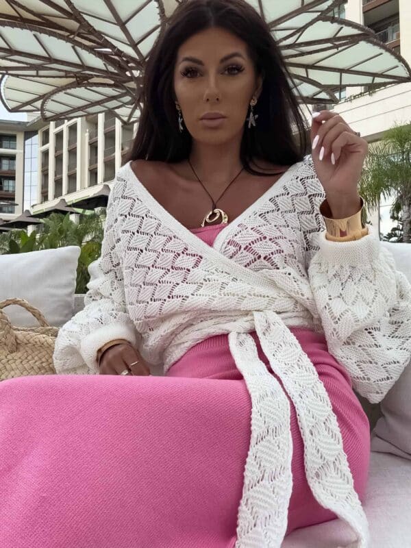 Kimono AMEIRO - ecru