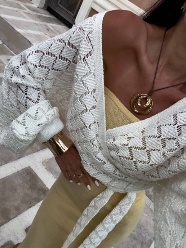 Kimono AMEIRO - ecru