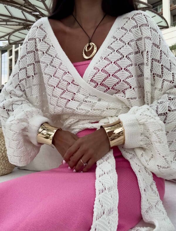 Kimono AMEIRO - ecru