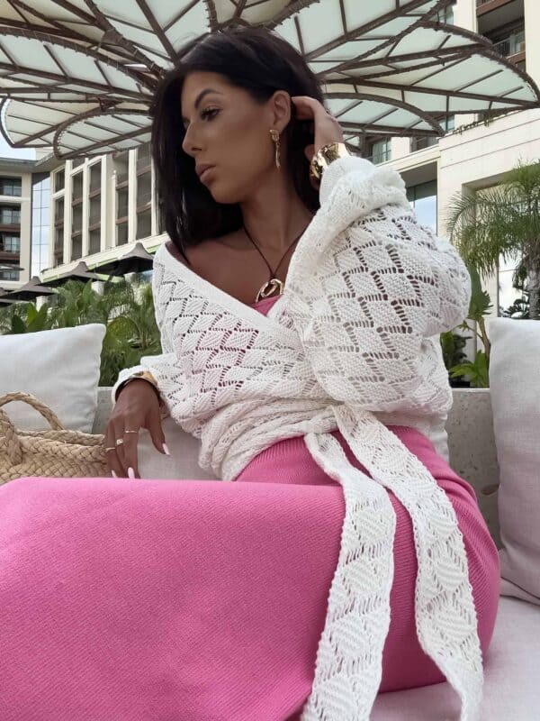 Kimono AMEIRO - ecru