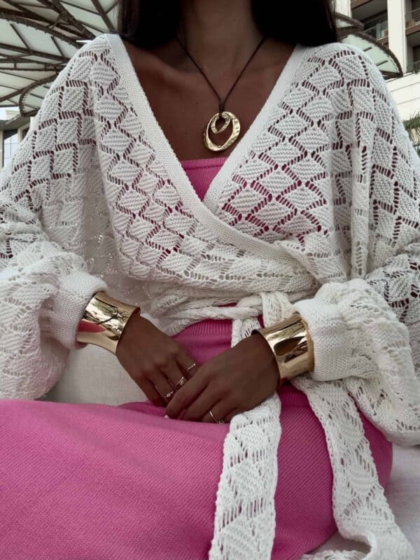 Kimono AMEIRO - ecru