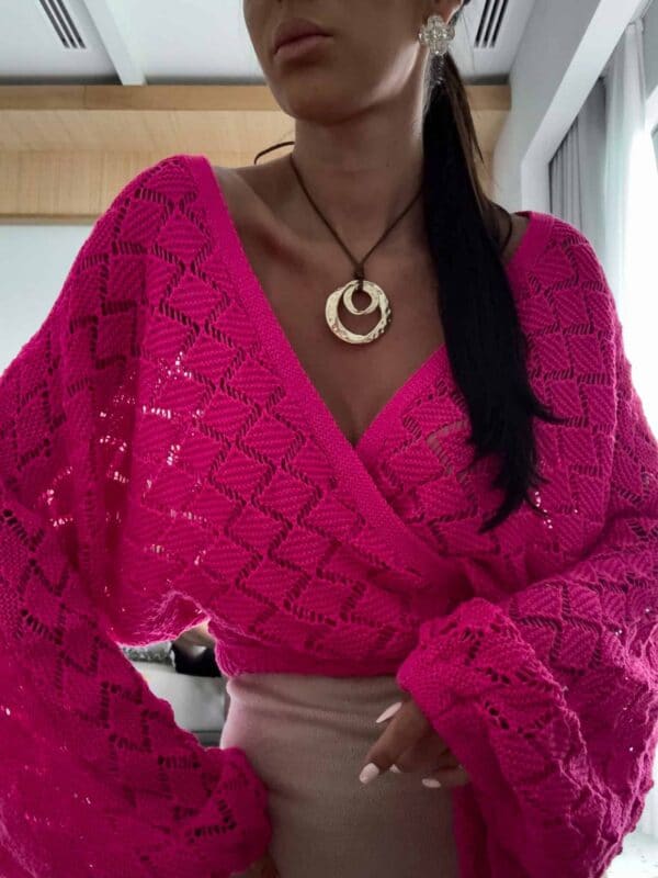 Kimono AMEIRO - fuksja