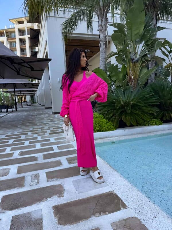 Kimono AMEIRO - fuksja