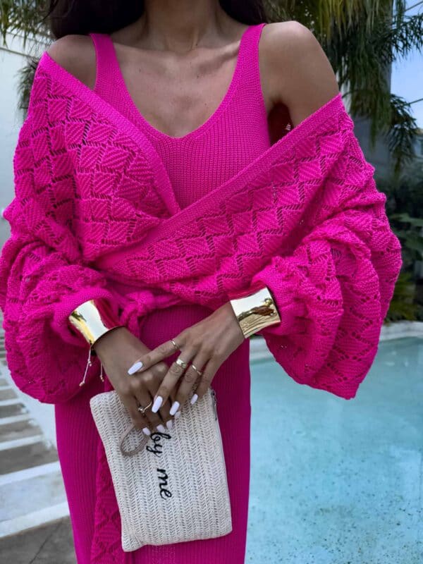 Kimono AMEIRO - fuksja