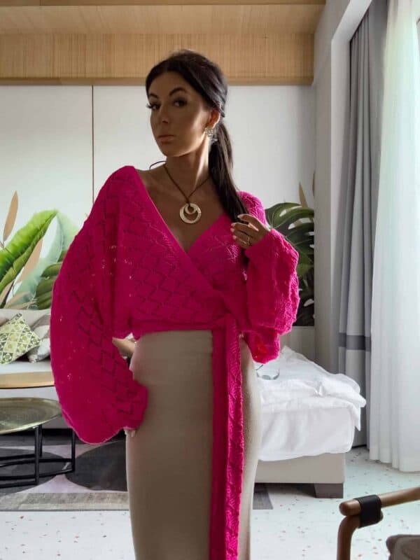 Kimono AMEIRO - fuksja