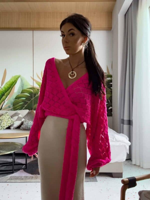 Kimono AMEIRO - fuksja