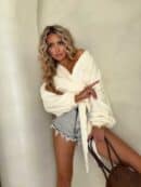 Bluzka KAIRA TEDDY – ecru