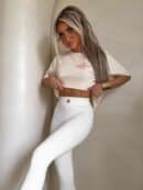 T-shirt ESSENTIAL – waniliowy