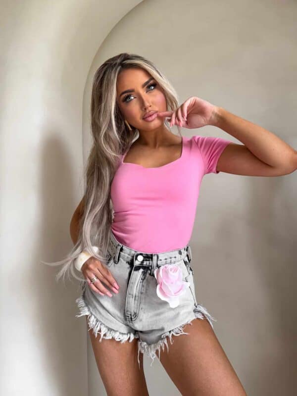 Bluzka MALUMA - różowa