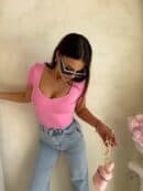 Bluzka MALUMA - różowa