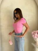 Bluzka MALUMA - różowa