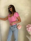 Bluzka MALUMA - różowa