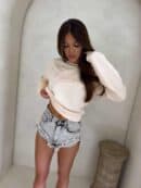 Bluza dresowa LOGO – waniliowa Bluza dresowa LOGO – waniliowa