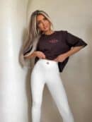 T-shirt ESSENTIAL – czekoladowy