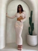 Komplet MUSZLA – jasny beż Komplet MUSZLA – jasny beż