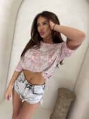 Bluzka MARMARIS print snake - multicolor