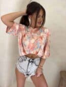 Bluzka MARMARIS print - candy