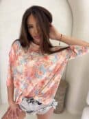 Bluzka MARMARIS print - candy