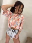 Bluzka MARMARIS print - candy