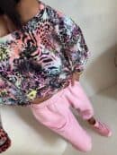 Bluzka MARMARIS print panterka - czarno-multi