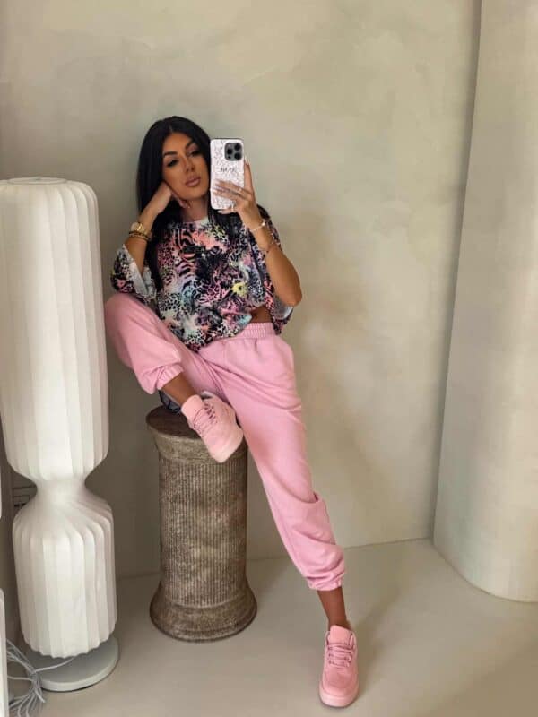 Bluzka MARMARIS print panterka - czarno-multi