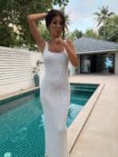 Sukienka NADI - jasny szary Sukienka NADI - jasny szary