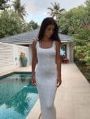 Sukienka NADI - jasny szary Sukienka NADI - jasny szary