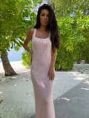 Sukienka NADI - jasny róż