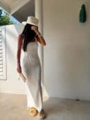 Sukienka NADI - ecru