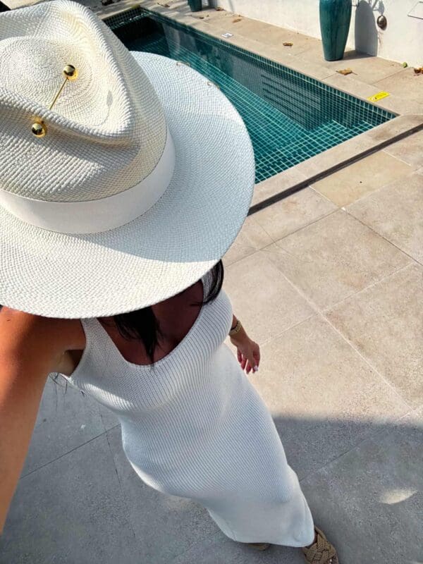 Sukienka NADI - ecru