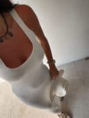 Sukienka NADI - ecru