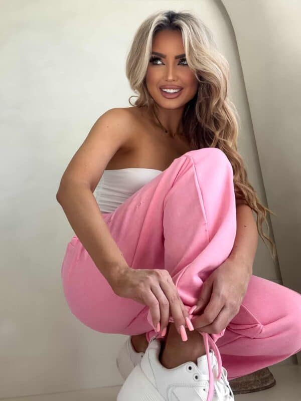 Spodnie NARSE - różowe