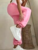 Spodnie NARSE - różowe