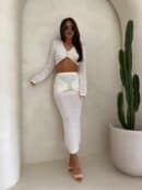 Komplet MUSZLA – ecru